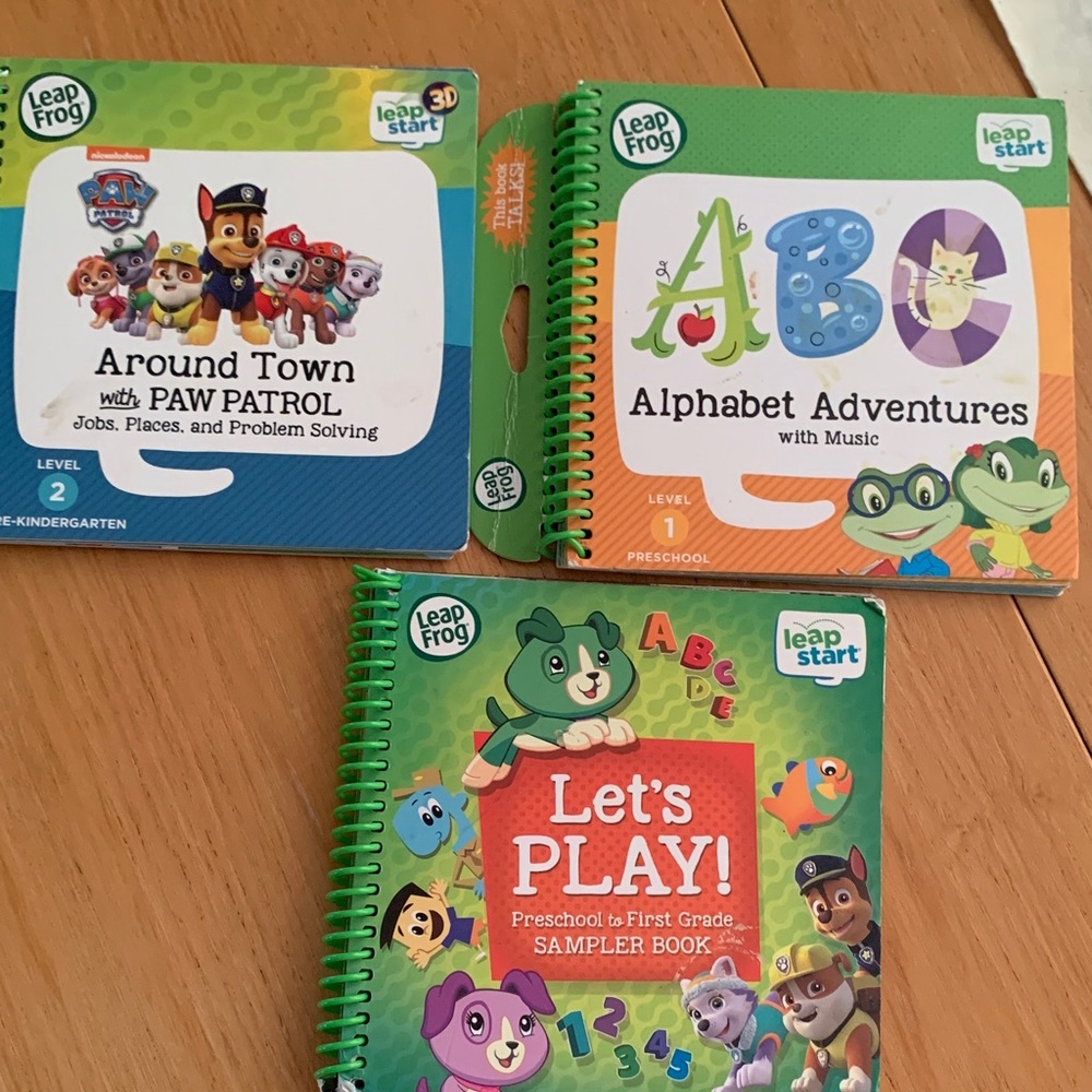 LeapStart Interactive Learning Books Set